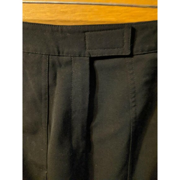 Jones & Co Stretch Black Straight Skirt Size 4 Pockets Womens - Picture 5 of 9